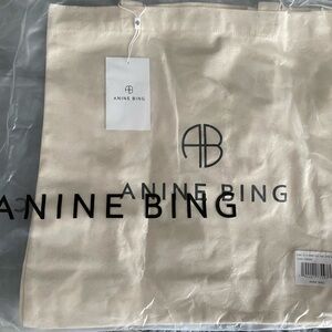 Anine Bing Cotton tote bag